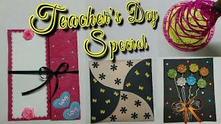 Last Minute Teacher's Day card#9 Easy nd Quick Cards#Tutorial#by Deep Panesar#A3 All About Art