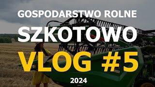 Pierwszy w Polsce John Deere S7 w akcji // VLOG#5 GRSzkotowo