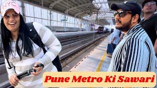 First Experience of Pune Metro Train | Ticket Kaise Nikale?