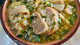 MENUDO DE RES ESTILO SINALOA