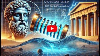 Archimedes’ Screw: The Ancient Invention That Changed Engineering Forever #history #facts #invention