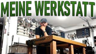 Eine WERKBANK für 0 EURO!? Werkstatt Tour Juli 2024