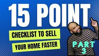 15 steps to Sell Your Home Faster | Repair Expired Listings | More Money for Your Home