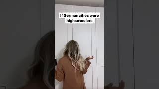 German cities as high school students