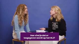 Onze leerlingen vertellen je meer over de school | HLZ Amsterdam