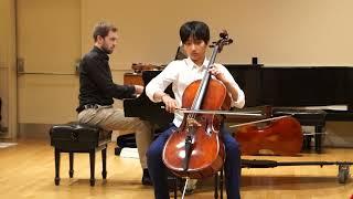 Ryan Tseng ( 12 yrs) Performs Herbstblume Op.50, No.5 by David Popper