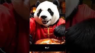 Panda like roast turkey !Why? Because... #shorts #inspiration #kungfupanda