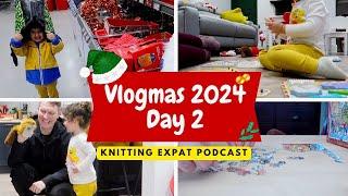 Knitting Expat Vlogmas - Vlogmas Day 2