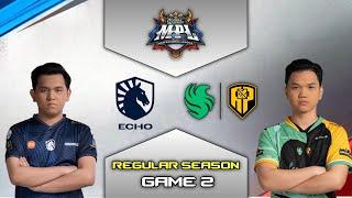 TEAM LIQUID PH vs FALCONS AP BREN GAME 2 | MPL PH S14 REGULAR SEASON