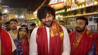 Varun Tej & Matka Movie Team Visited Tirumala | MS Talkies