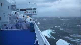 Storm at the North sea 25 november 2012