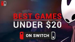 Best SWITCH Games UNDER 20 Dollar! (2024)