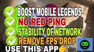 HOW TO FIX LAG IN MOBILE LEGENDS | USE THIS APPLICATION TO FIX LAG
