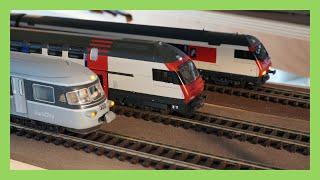 Baufortschritt Februar 2021 - mehr Züge - Schattenbahnhof - Spur N Modelleisenbahn