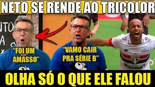 NETO fica LOUCO após SÃO PAULO humilhar o CORINTHIANS no Brasileirão
