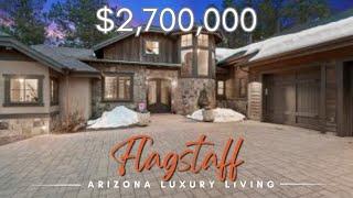 Private Flagstaff Arizona Luxury Mountain Retreat $2,700,000