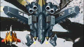 Raiden Fighters Jet (Arcade) All Bosses (No Damage)