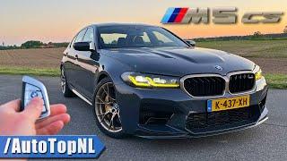 BMW M5 CS | REVIEW on AUTOBAHN [NO SPEED LIMIT] by AutoTopNL