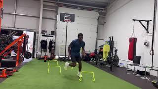 Pre season acceleration and strength training for football with RB Leipzig’s Noah Ohio