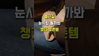 8분 만에 끝내는 출근길 동상 방어 작전