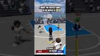 I MADE THE BEST GUARD BUILD IN RB WORLD 5!  #roblox #syplex #basketball #rbworld5