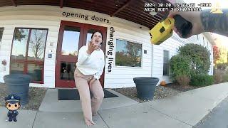 She Attempts to Take Officer’s Weapon, Instantly Regrets It