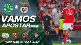 Domingo de Sporting vs Benfica com Vamos Apostar 1519.