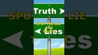 SPOT WHICH FACT IS A LIE AND WHICH IS THE TRUTH! #facts