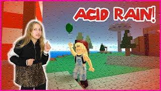 SURVIVING ACID RAIN on the ISLAND!