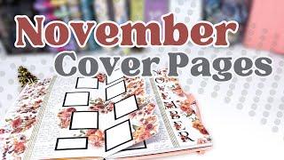 Creative Journal Setup & Plan With Me November 2024 [Dutch Door Spread]