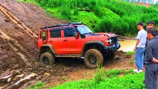 Tank 300 vs Jeep Wrangler Team Off road Driving Amazing