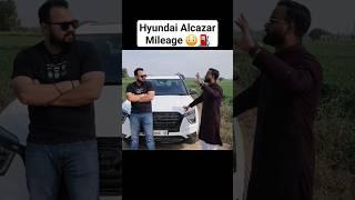 Hyundai Alcazar Mileage ️ #shorts #viral #car