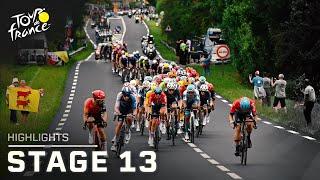 Tour de France 2024, Stage 13 | EXTENDED HIGHLIGHTS | 7/12/2024 | Cycling on NBC Sports