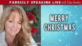 LIVE - Happy Holidays! Live with Clare Rowley