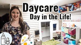 NEW!  DAY in the Life of a DAYCARE PROVIDER: Winter 2020 ️| Work at Home Mom