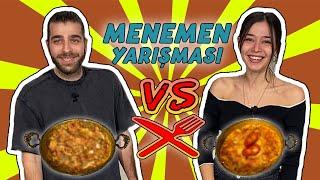 ABİMLE MENEMEN YARIŞI! ( En Güzel Menemen Tarifi Kimin? ) w/ @tugayinanoğlu