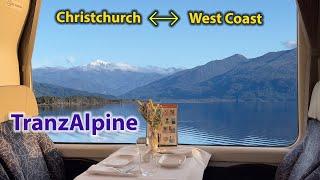 PREMIUM CLASS on the TranzAlpine | Scenic Plus with restaurant quality food & drink