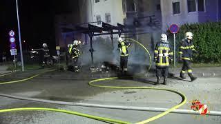 Müllinselbrand Wiener Neustadt