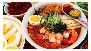 Nyonya Laksa/Peranakan Cuisine/Malaysia Singapore Nyonya Laksa/Monica's Singapore Kitchen