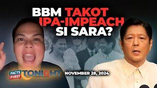 BBM dinaga sa posibleng impeachment ni Sara Duterte?