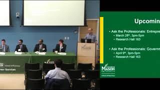 Ask the Professionals: Finance (March 2019) | George Mason University