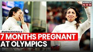 Olympic Fencer Competes While Being 7 Months Pregnant | Nada Hafez