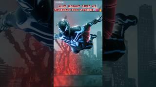 WHEN MILES MORALES SAVED HIS GIRLFRIEND FROM SYMBIOTE ATTACK  PS5 #spiderman #marvel