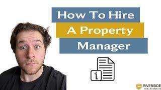 How to Find a GOOD Riverside Property Management Company