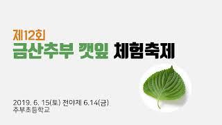 제12회 금산추부깻잎체험축제 | 등심보다 칼슘이 20배 철분 함량이 10배 순수자연 건강식품