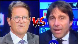 Lite tra Conte e Capello "Ma di cosa parliamo? Lukaku è una Pippa"