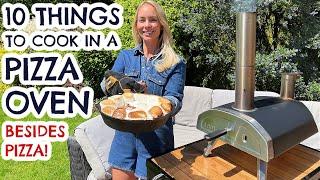 10 THINGS (BESIDES PIZZA!) TO COOK IN YOUR PIZZA OVEN! PIZZA OVEN IDEAS | Emily Norris