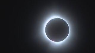 Hundreds view total solar eclipse from the top of Jay Peak