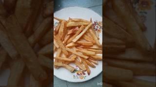 Homemade French Fries|perfect Fries Recipe| #shortvideo #food #snacks #cooking #recipe