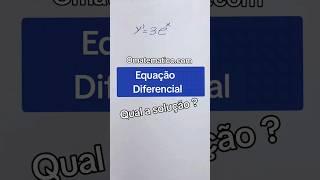 Differential Equation - what is the solution?